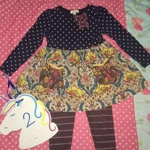 Matilda jane size 2 Rowan w/leggings